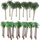 thumbnail image 3 of 200 Piezas árboles Modelo de de / Modelo de Paisaje de Plástico Diseño Artificial de Tropical, 3 of 5