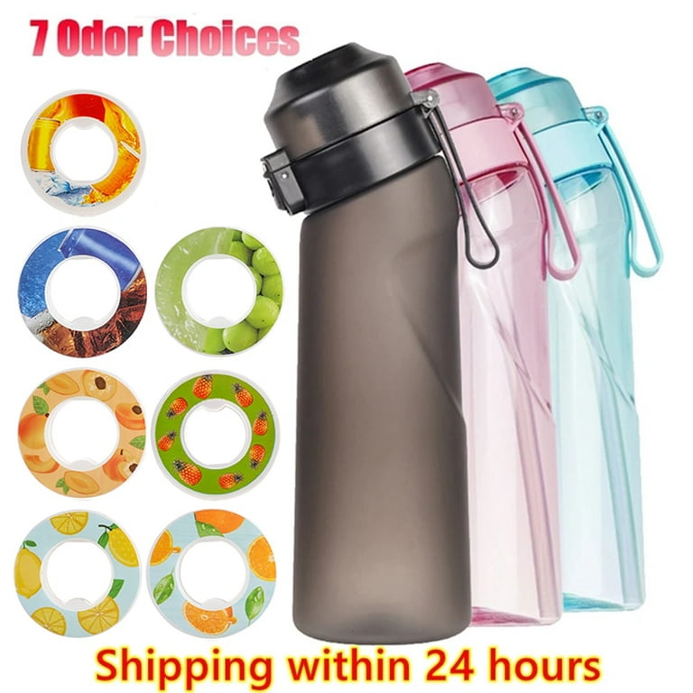 New Water Bottle Scent Up Water Cup Air Flavored Sports Water Bottle  Suitable For Outdoor Sports Fitness Fashion Water Cup