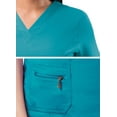 thumbnail image 4 of Adar Pro Scrubs For Women - Elevated V-Neck Scrub Top, 4 of 7
