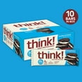 think! High Protein Bars, Cookies and Creme, 2.1 oz, 10Count