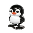 thumbnail image 2 of 3PCS Mixed Styles Easter Wind Up Walking Egg Toys 3.74in Spring Tabletop Decoration Set, Penguin Dinosaur Chick Novelty Party Display, 2 of 9