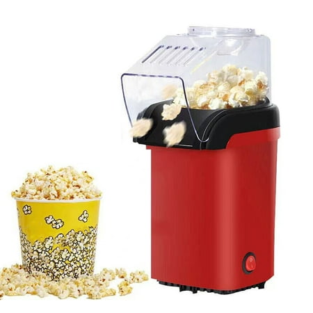 

KYAIGUO Popcorn Maker Electric Popcorn Maker Great for Family Gatherings and Children the Machine Works Continuously for 5 Minutes and Needs to Be Cooled for 10 Minutes