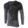 thumbnail image 4 of Xtreme Couture by Affliction Men's Thermal Shirt WLEDING DEATH, 4 of 9