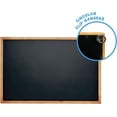 thumbnail image 2 of VersaChalk Wooden Chalkboard, 18"x24", Magnetic, Includes White Fine Tip Marker, 2 of 8