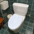 thumbnail image 3 of Toilet Lid Cover for Bathroom Velvet Soft Toilet Lid Seat Cover Washable Machine Toilet Lid Cover with Elastic Bottom Fits Most Toilet Lids(Bright Colors), 3 of 7