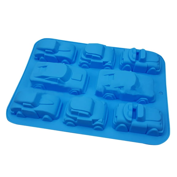 Moocorvic Silica Truck Cake Mold Car Mold Baking Tray Hand Soap Mold Baking Tool