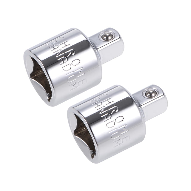 Reductor de enchufe de 3/8" (F) x 1/4" (M) de Unique Bargains, hembra a macho, 2 piezas