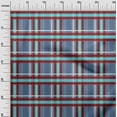 thumbnail image 2 of oneOone Polyester Lycra Fabric Madras Check Decor Fabric Printed BTY 56 Inch Wide, 2 of 4
