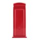 thumbnail image 5 of Metal Red British English London Telephone Booth Bank Coin Bank Saving Pot Piggy Bank Red Phone Booth Box 140x60x60mm Hook, 5 of 5