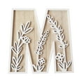 thumbnail image 2 of 5 Inch Wooden Letters for Wall Decoration – for 's Room Craft Projects Name Signs Weddings and Home ,2 Pack, 2 of 6