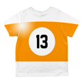 thumbnail image 2 of Halloween Billiard Pool Ball Thirteen Costume Toddler T Shirt Multi 4T, 2 of 2