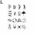 thumbnail image 1 of Herbal Juice Small Fresh Tattoo Stickers Cute Finger Semi-Permanent Tattoo Stickers 1pcs, 1 of 1