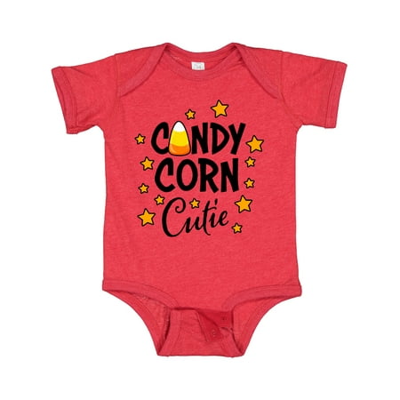 

Inktastic Candy Corn Cutie with Stars Gift Baby Girl Bodysuit