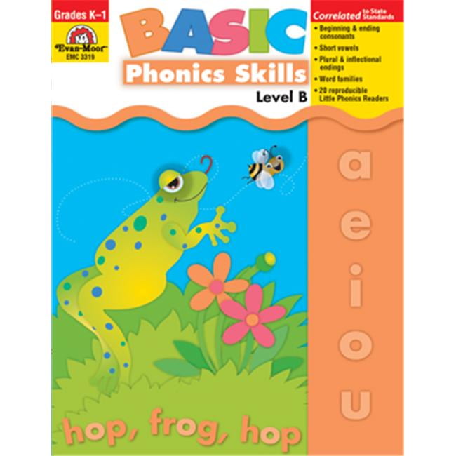 Evan Moor Educational Publishers 3319 Basic Phonics Skills Level B ...