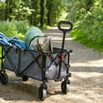 thumbnail image 1 of BESTYASH 1Set Sturdy Black Plastic Cart Handle for Wagon Push Replacement Outdoor Use, 1 of 8