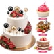 thumbnail image 5 of 30 Uds. De bolas para decoración de tartas, adornos para tartas de cumpleaños, selecciones para magdalenas, suministros para fiestas de cumpleaños, 5 of 5