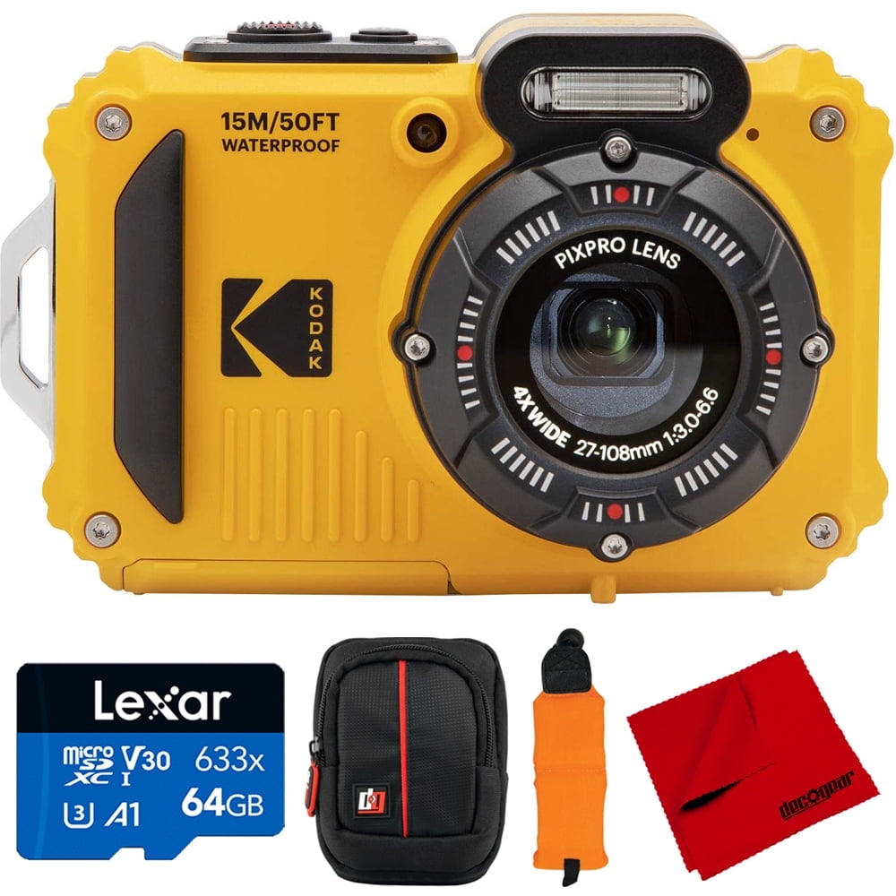 Kodak WPZ2 Camera Bundle: Water-resistant, WiFi, Photo & Video