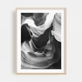 thumbnail image 2 of Antelope Canyon Black & White XXIX - Arizona Photography Black and White Abstract Nature Desert Landscape Scenic Surrealism Unframed Wall Art Print 30 x 40 inches, 2 of 81