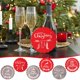 thumbnail image 1 of XWSHYW Manteles Individuales Tapete para Vino de Navidad, Tela de Fieltro, Tapete para Té, Suministros de Decoración Del Hogar para Hotel, Restaurante y Navidad, 1 of 2
