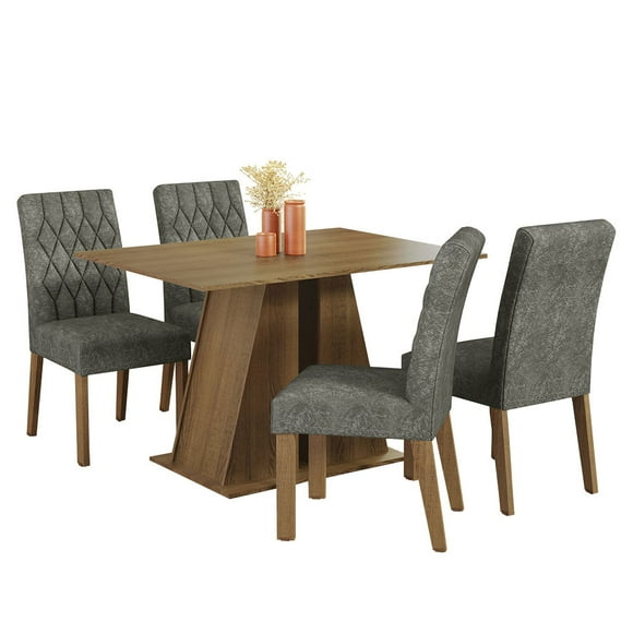 Juego de Comedor Madesa Gisele MG Mesa y 4 Sillas