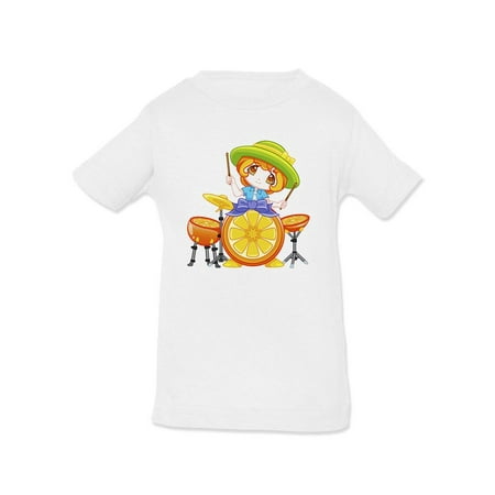 

Orange Drumset T-Shirt Infant -Image by Shutterstock 12 Months