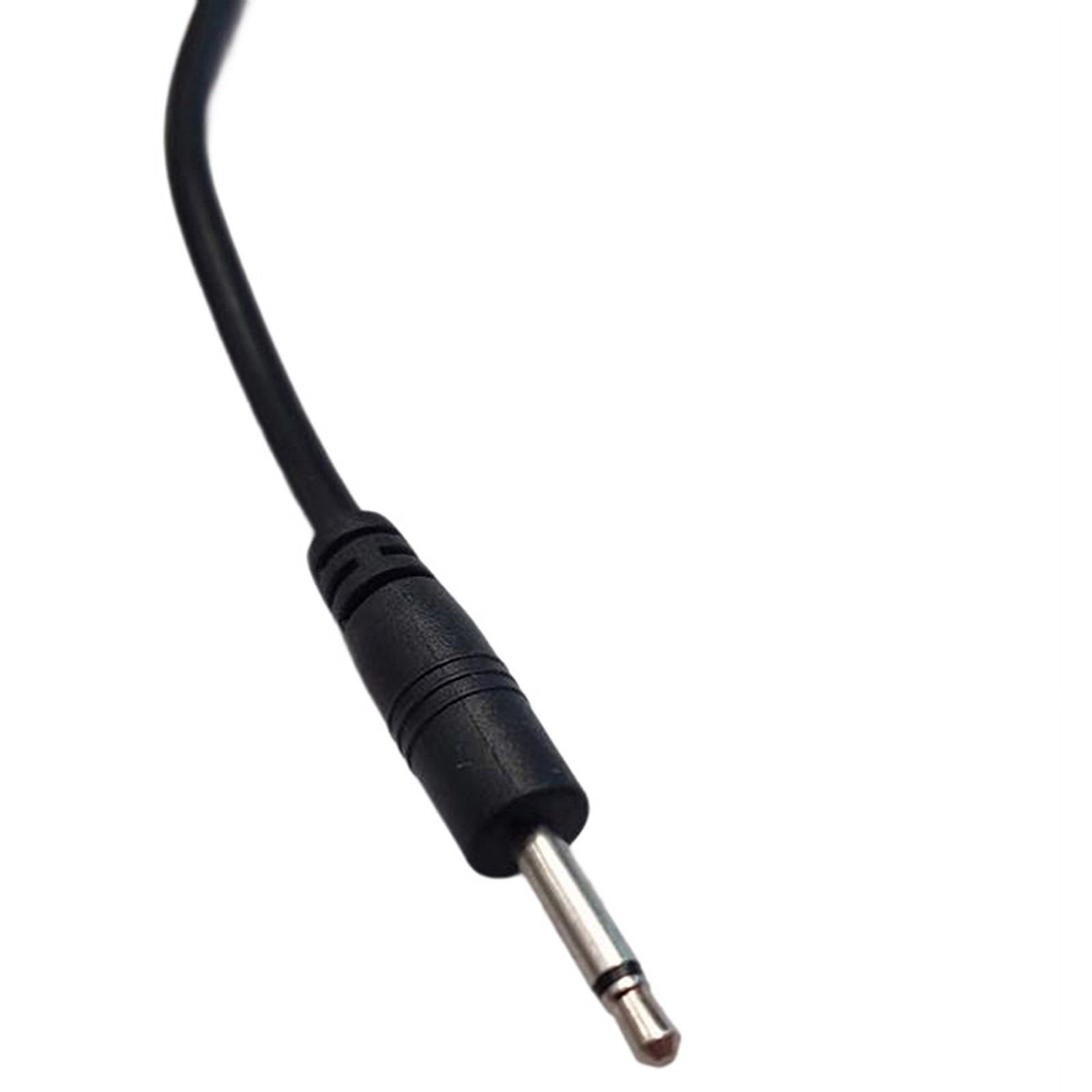 USB to AUDIO DC 2.5mm Charging Cable Vibrator Charger Cord for Rechargeable Wand Massager(Black 24AWG)