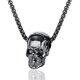 thumbnail image 1 of Collar con Dije Cráneo Calavera MADIOLA Punk Gotico Negro, 1 of 7