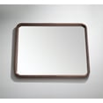 thumbnail image 4 of Bathroom Mirror Vela 36" Dark Walnut Modern Style, 4 of 4