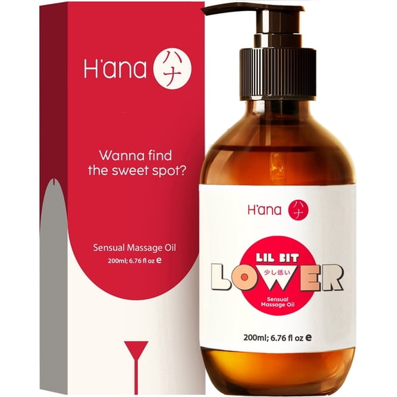 H'ana Sensual Massage Oil (200ml)