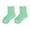Mint Green, variant on Hwmodou Childrens Spring Summer Solid Candy Color Socks Toddler Kids Baby Boys Girls Thin Mesh Crew Socks Stretchy Thermal Fashion,0M-8Y