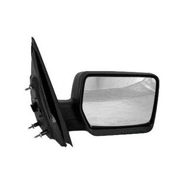 Right Passenger Side Power Mirror - Textured Black - Manual Folding - with Heated Glass and Turn Signal - (without Puddle Light) - Compatible with 2004 - 2006 Ford F-150 (Excludes Heritage) 2005