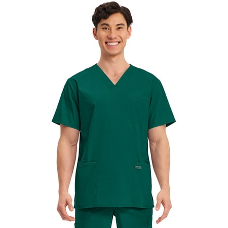 Cherokee Workwear Professionals Men Scrubs Top V-Neck WW695
