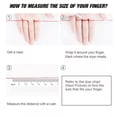 thumbnail image 5 of HOOUN Finger Ring Silicone Rings Sport Ring Rubber Band Ring Wedding Scale Pattern +-silver-10, 5 of 9