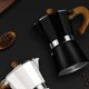 thumbnail image 4 of Cafetera espresso clásica para estufa para un espresso fuerte y de gran sabor, olla de moca espresso aluminosa de estilo italiano, cafetera cubana y Greca, café moka, 4 of 5