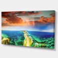 thumbnail image 2 of Green Fort Nepean Road from Helicopter - Impression sur Toile Paysage, 2 of 3