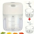 thumbnail image 1 of Electric Kitchen Food Chopper Mini Garlic Masher Crusher USB Portable Meat Grinder Vegetable Chopper For Kitchen Gadgets DMH, 1 of 6