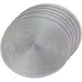 thumbnail image 1 of Manteles individuales para Mesa, Decoración de Cocina Redondos Manteles Individuales Trenzados, para Cocina Cafetería, Resistentes al Calor Resistentes a las Manchas Antideslizantes Lavables (6), 1 of 5