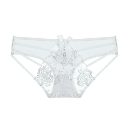 

Womens Panties Lingerie 2Pc Cross Underwear T Women Pantsappeal Bow Underpants Lace Women S Panties