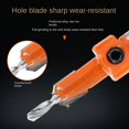 thumbnail image 3 of 6PC Woodworking Countersink Drill Taper Hole Drill Hole Opener Set Hexagon Screw Hardware Tools Countersink Drill., 3 of 4