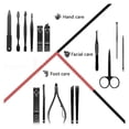 thumbnail image 4 of Set de manicura y pedicura con cutícula corta X16 Pro para hombre, 4 of 4