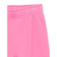 thumbnail image 2 of Garanimals Toddler Girl Solid Fleece Joggers, Sizes 2T -5T, 2 of 3