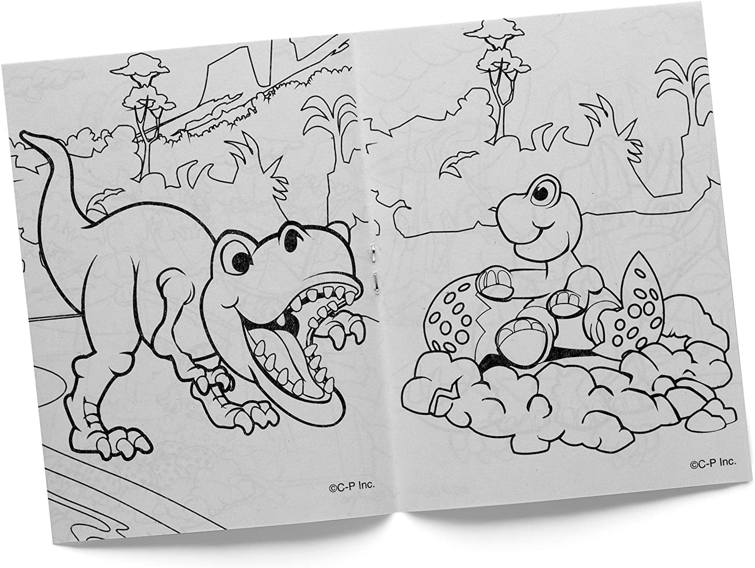 Bulk Mini Dinosaur Coloring Books Pack Of 24 For Birthday Party,Dinosaur Themed Goody Bag Filler Dino Designs Coloring Books And Crayons With 8 Premium Color Crayons