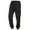 Black, variant on Men's Fleece Lined Jogger Draw String Sweat Pants Running Active Sports 2 Side Pockets (L, Black)