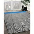 thumbnail image 2 of Ahgly Company Indoor Square Patterned Iron Gray Novelty Area Rugs, 7' Square, 2 of 6