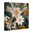 thumbnail image 4 of Stupell Industries Boho Flower Pattern Botanical & Floral Painting Gallery Wrapped Canvas Art Print Wall Art, 30 x 30, 4 of 8