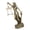 1, variant on Resin Justice Sculpture Blindfolded with Scale Figurine for Home Decor