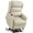 Cream White, variant on MCombo Power Lift Recliner Chair with Wheels for Elderly, Faux Leather, Tawny