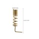 thumbnail image 2 of BALAHAPY 10Ud Resortes Dorados Para Extrusor De Impresora 3D Mantenimiento Y Nivelación Fácil, 2 of 6