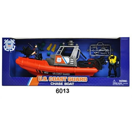 Coast Guard Nascar - U.S. Coast Guard Rescue Boat w/ Figures