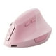 thumbnail image 1 of Mouse Vertical zienstar Rosa Ergonómico Inalámbrico Recargable Modo Dual Clic Silencioso, 1 of 7